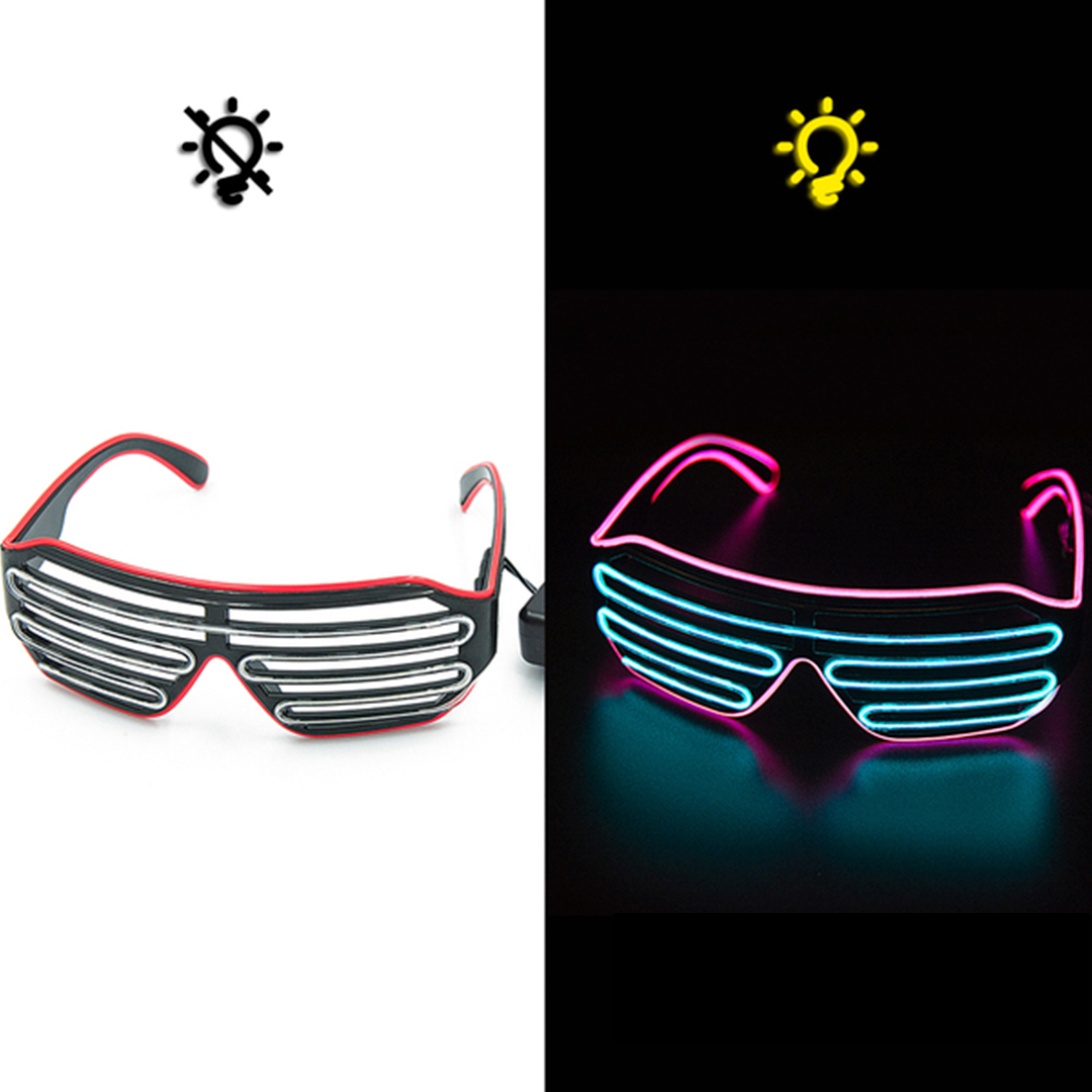 Gafas neon festivales