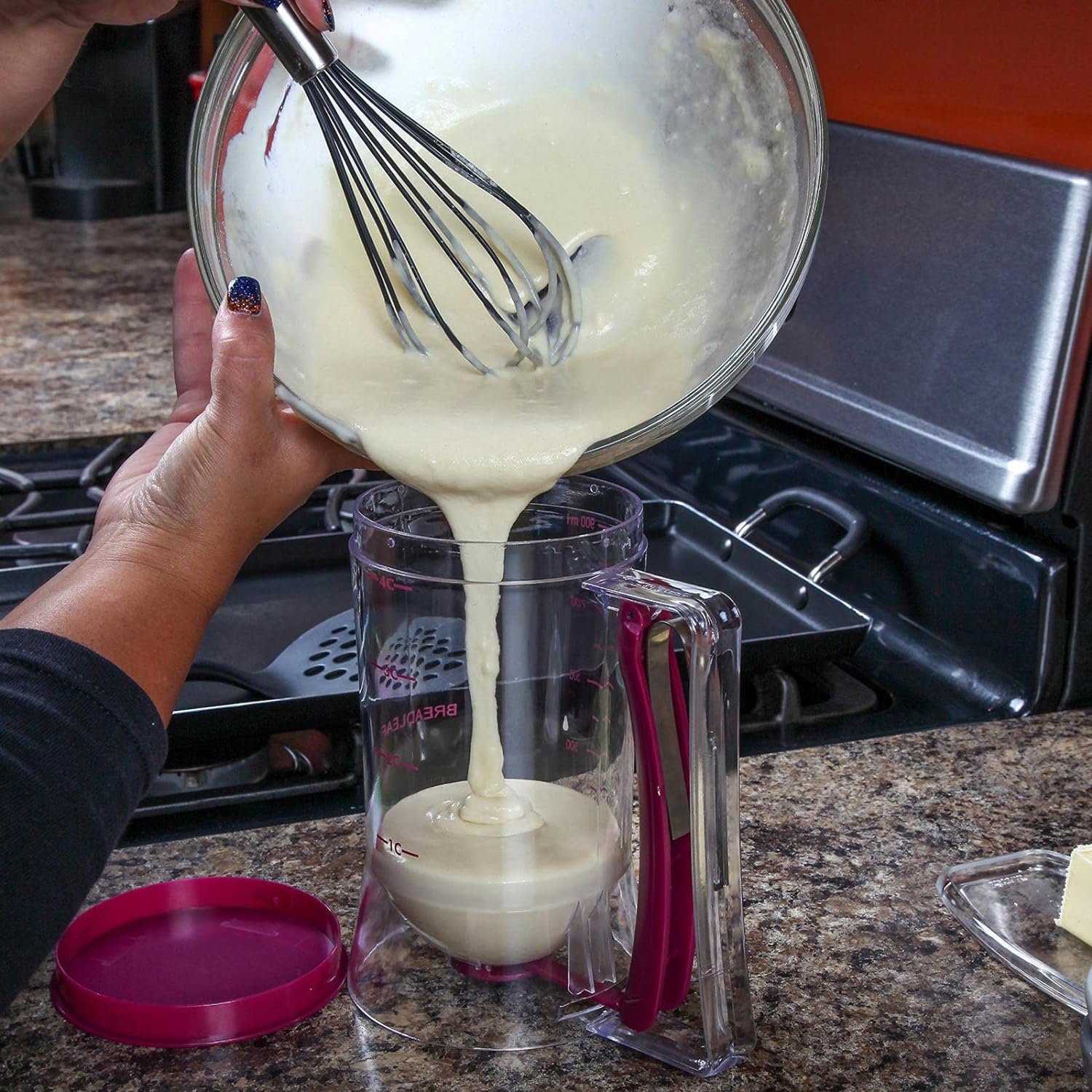 Dispensador de masa para repostería